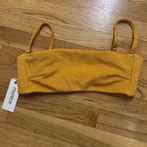 Montce Sun Sparkle Summer Bikini Top- NWT
